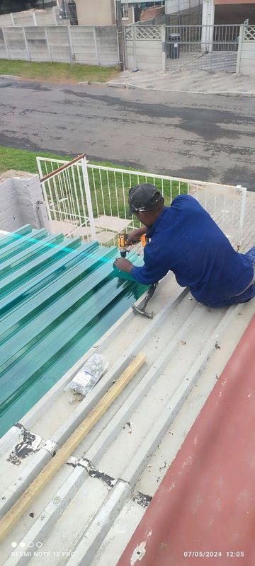 Roof services general high pressure cleaning