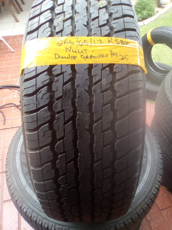 Bakkie set of 4 Dunlop Grandtrek AT25 tyres 255/65/17 Brand new!!!