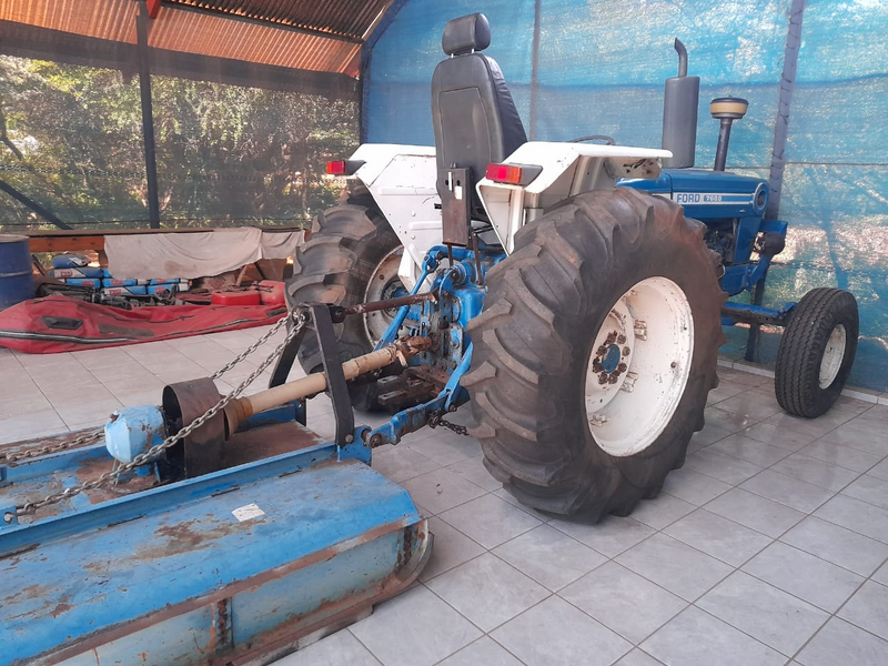 Ford 7600 With Slasher / Cutter For Sale (009575)