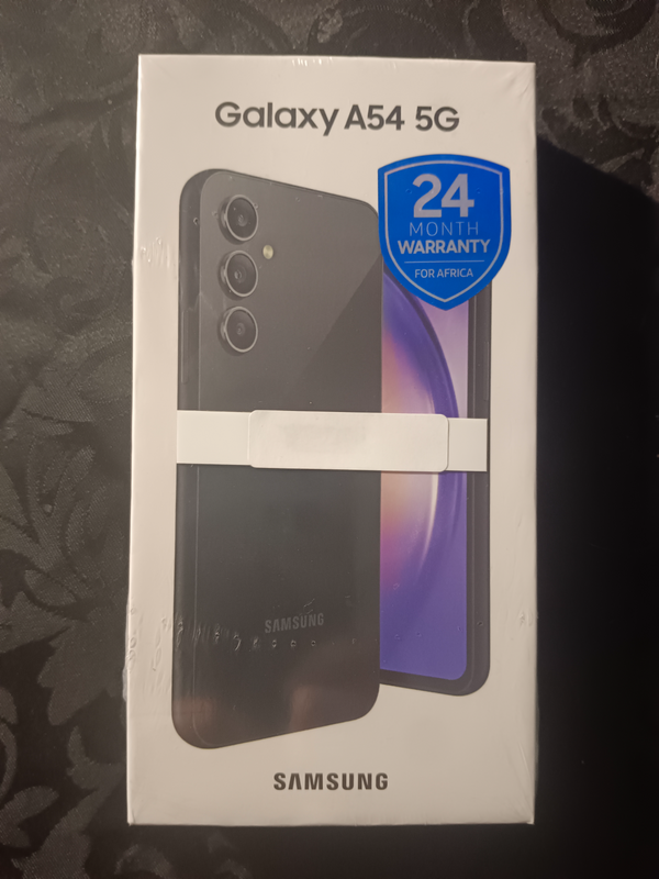 Brand new Samsung A54 5G cell phone for sale