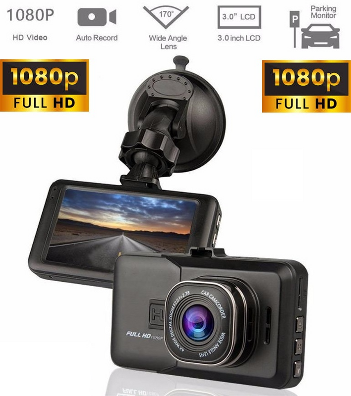 Vehicle Dash Cam Blackbox DVR with WDR - Full HD 1080 VISOR DVR Plus Much More. Brand New Products.