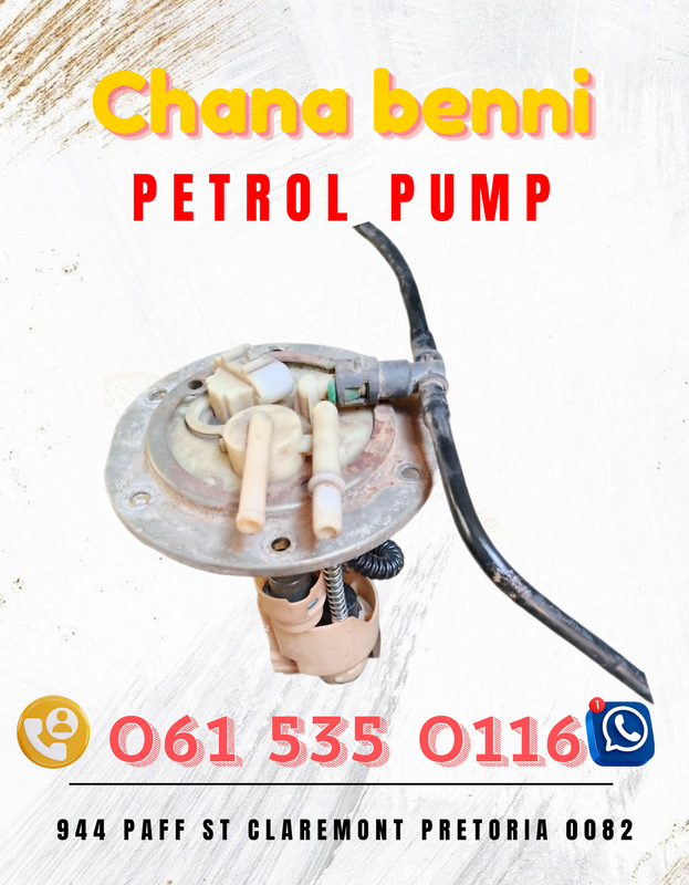 Chana benni petrol pump Call or WhatsApp me 0636348112