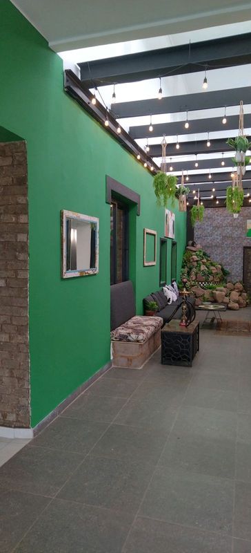 Painting,skimming and water proofing.