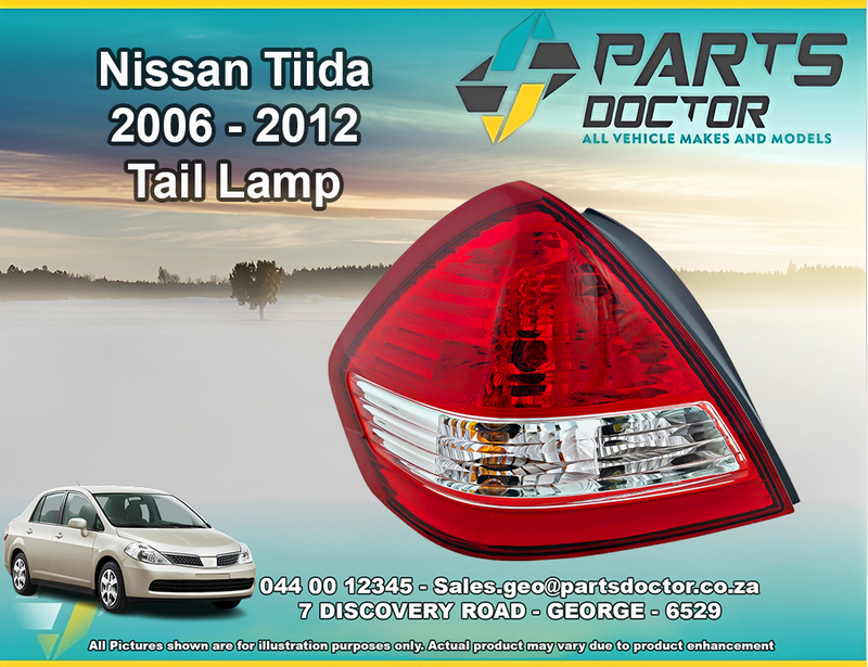 NISSAN TIIDA 2006 - 2012 TAIL LAMP