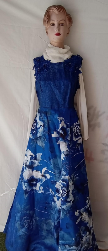 Blue Ladies Dress-Ref: G0005