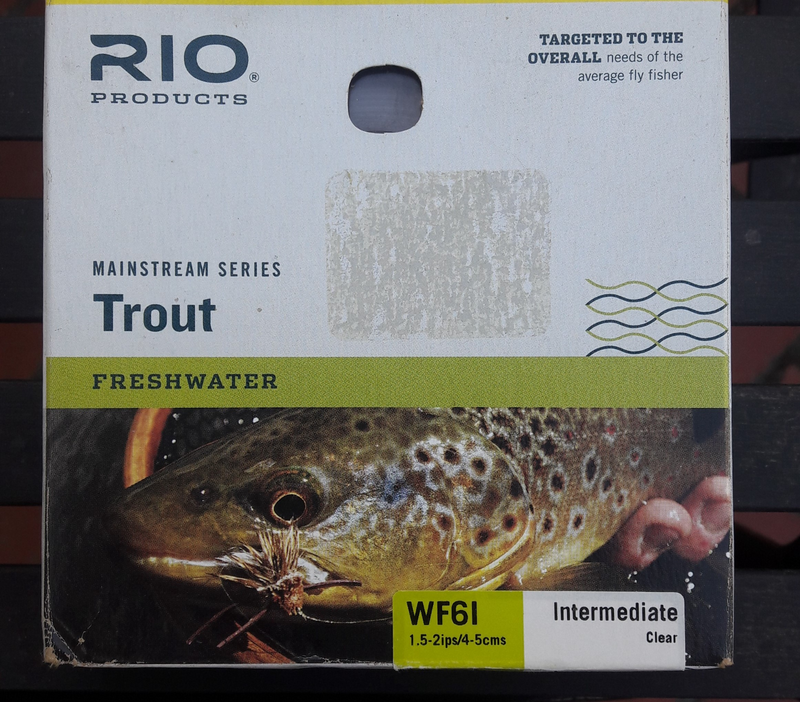 Fishing tackle: Rio WF6I (clear) fly line