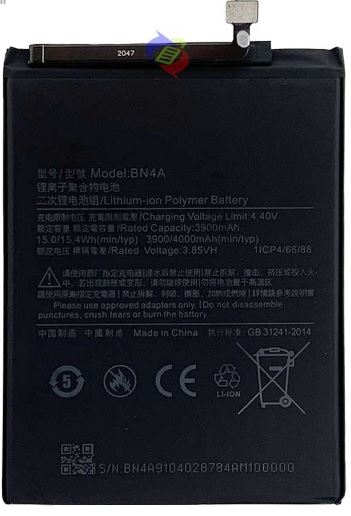 Mobile, SmartPhone Battery  ITCS-RMN7BN4ALHH  for  Note7&#43;Redmi BN4A  etc.