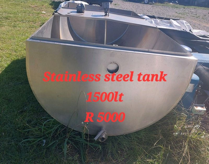 Stainless steel tank