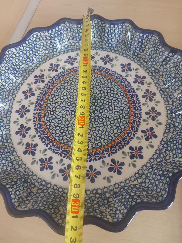 Large Handmade Pie / Serving Dish made in Poland