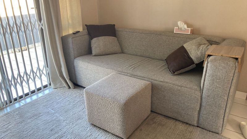 3 seater couch and ottoman