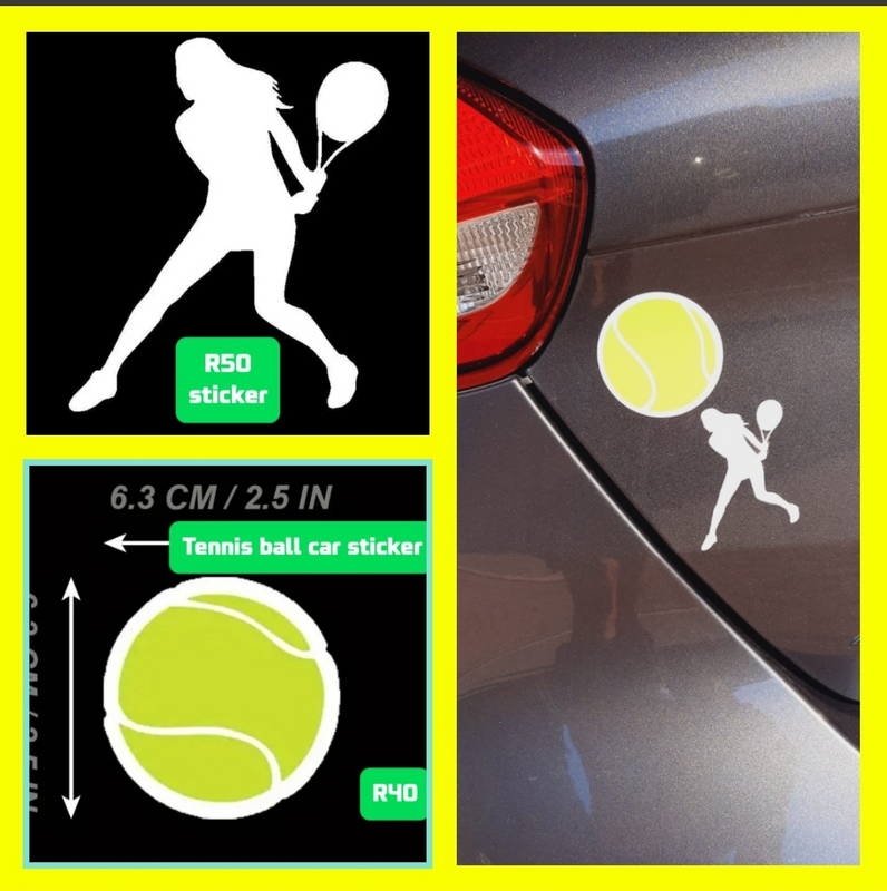 Tennis stickers
