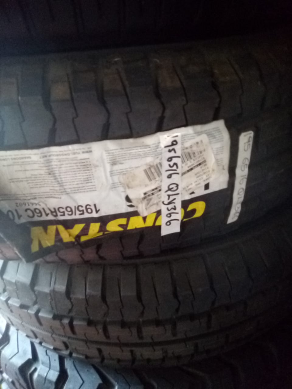 New Taxi old Sprinter tyres Commercial Contancy 195/65/16 while stock last R1300 per tyre
