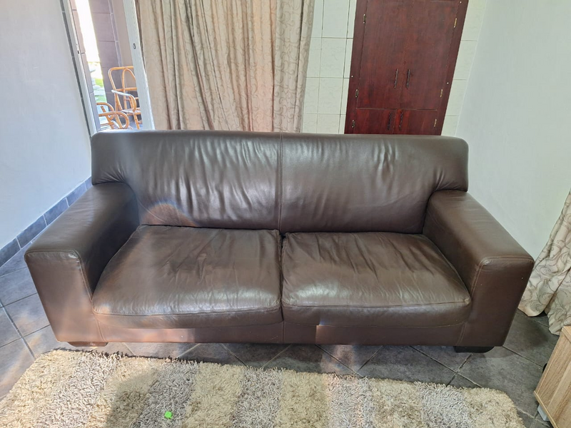 Genuine Leather Lounge Suite