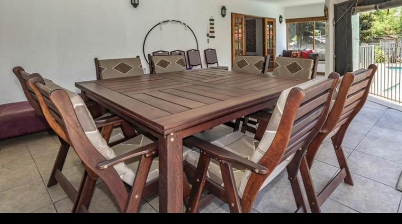 Teak Patio Table and Chairs