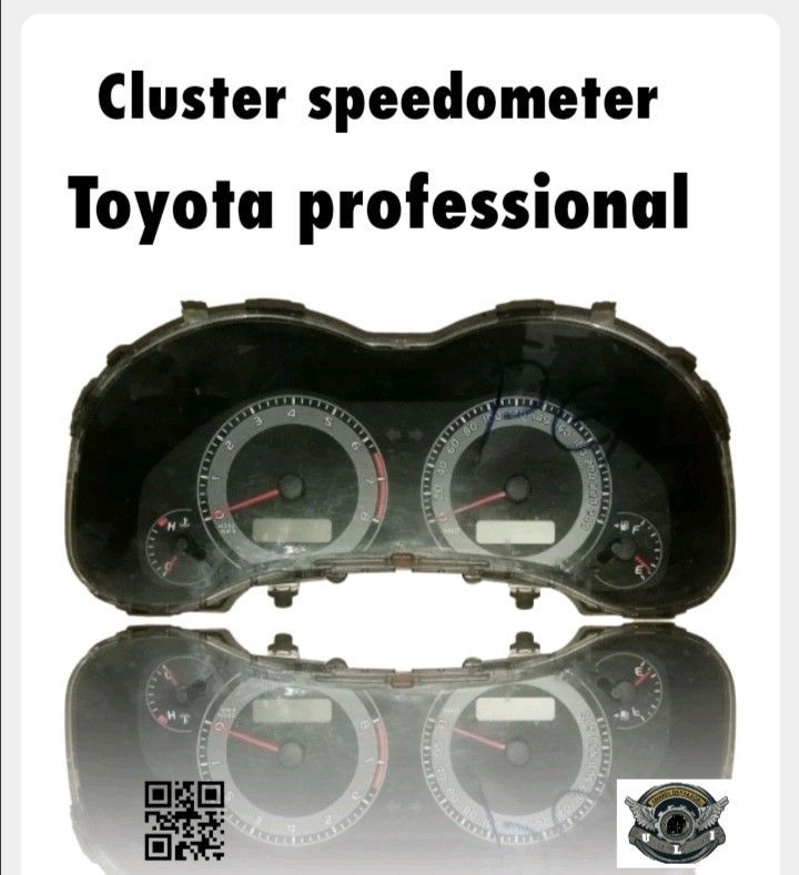 Cluster speedometer Toyota professional
