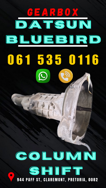 Datsun Bluebird column shift gearbox R3000 Contact me 061 535 0116