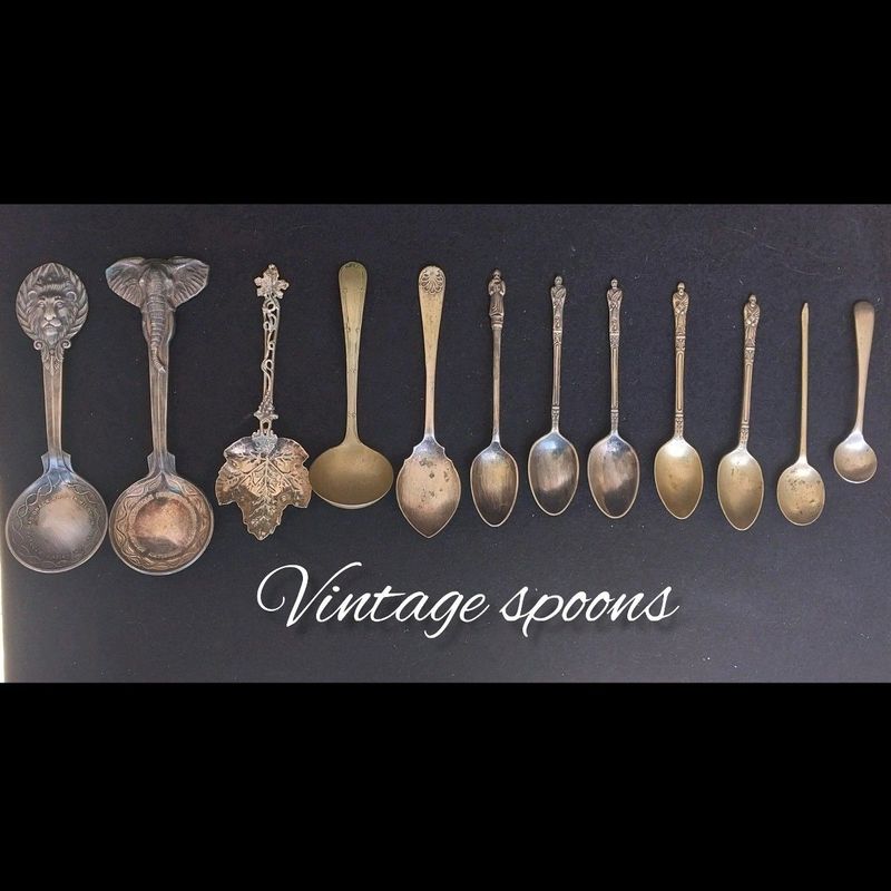 Vintage spoons collection