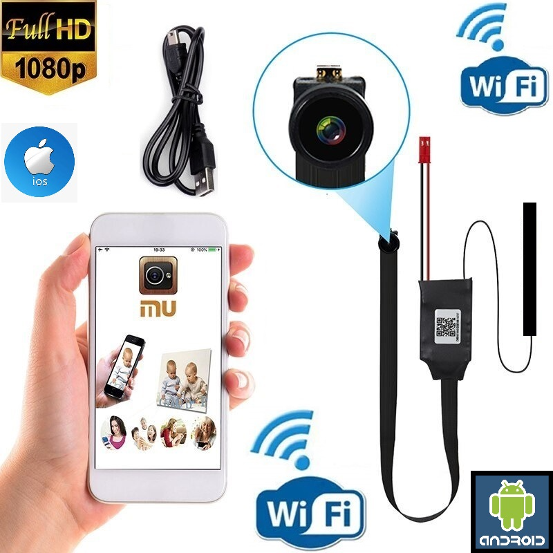 WiFi Miniature Spy Camera HD Video Recorder with Motion Sensor Plus Much More. Brand New Products.