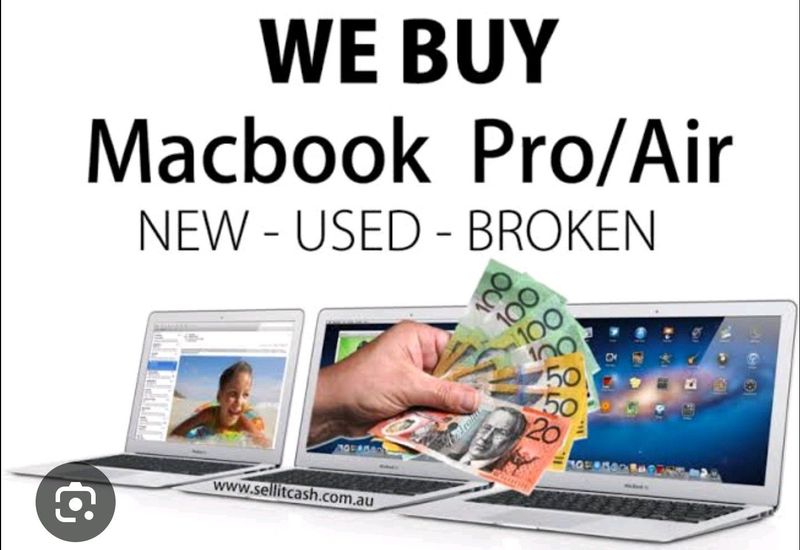 We buy macbook working and non working