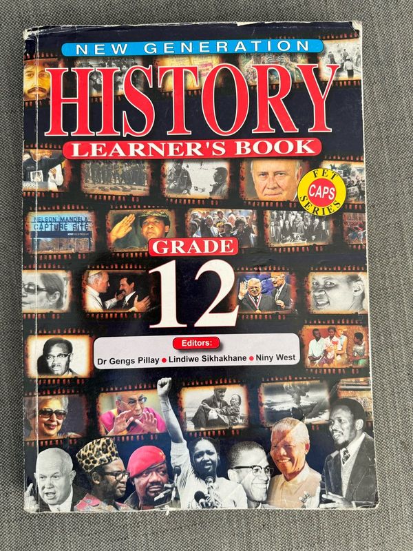 New Generation History Learners Book Grade 12