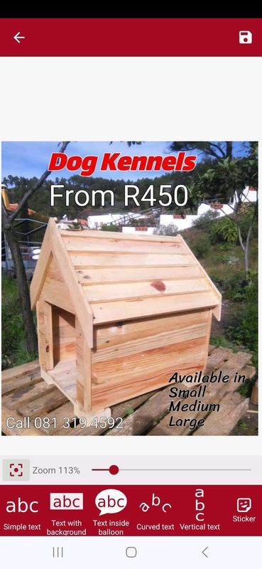 Dog Kennels from R450