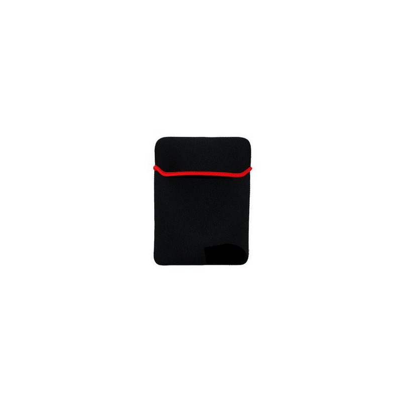 9.7&#34; Tablet Sleeve - Black - Red Trim