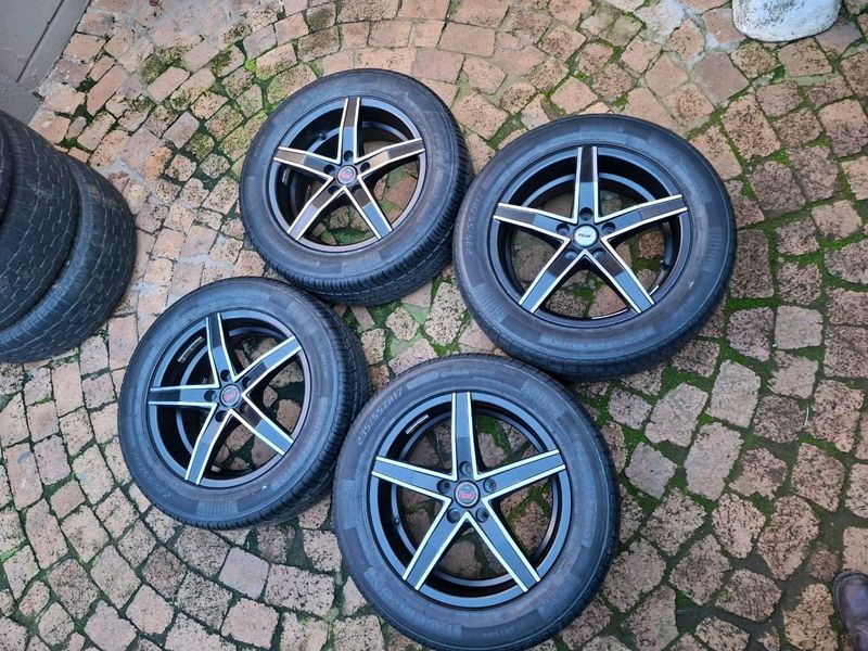 TSW R17 Rims with tyres