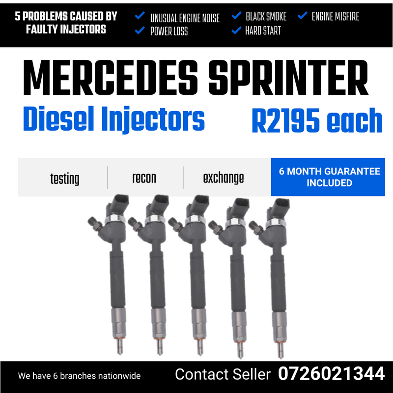 Sprinter diesel injectors for sale