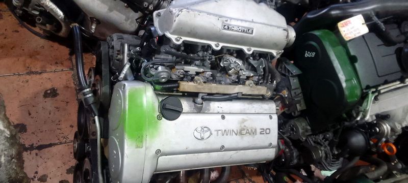 TOYOTA  20 VALVE SILVER TOP (4A) ENGINE FOR SALE