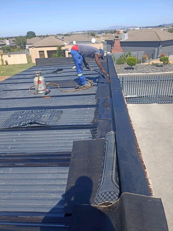 TORCHING ON WATER PROOFING