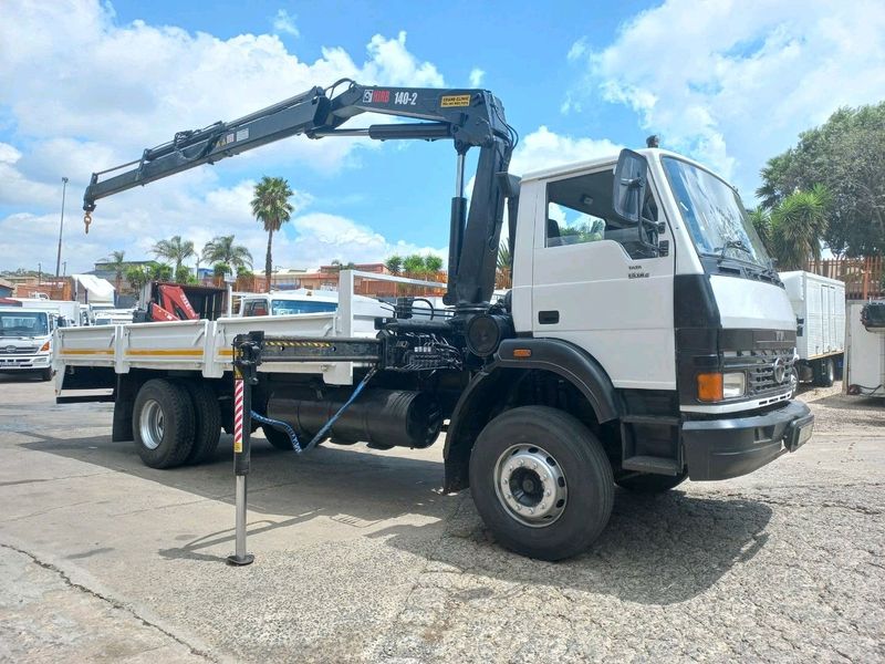 2007 Tata 1518 8Ton Dropside with Crane &amp; Container Twist Locks