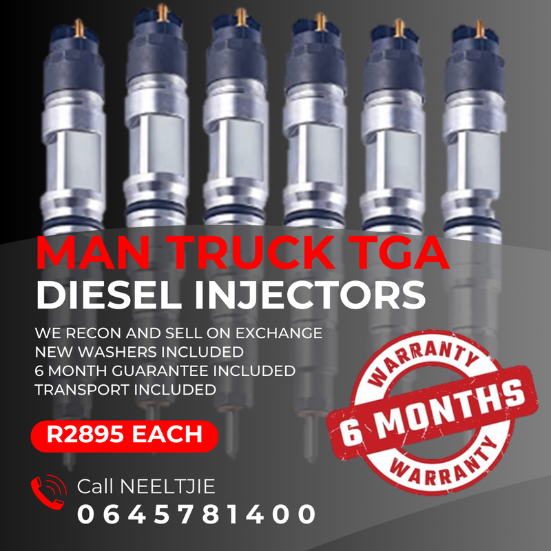 MAN Truck TGA Diesel Injectors for sale
