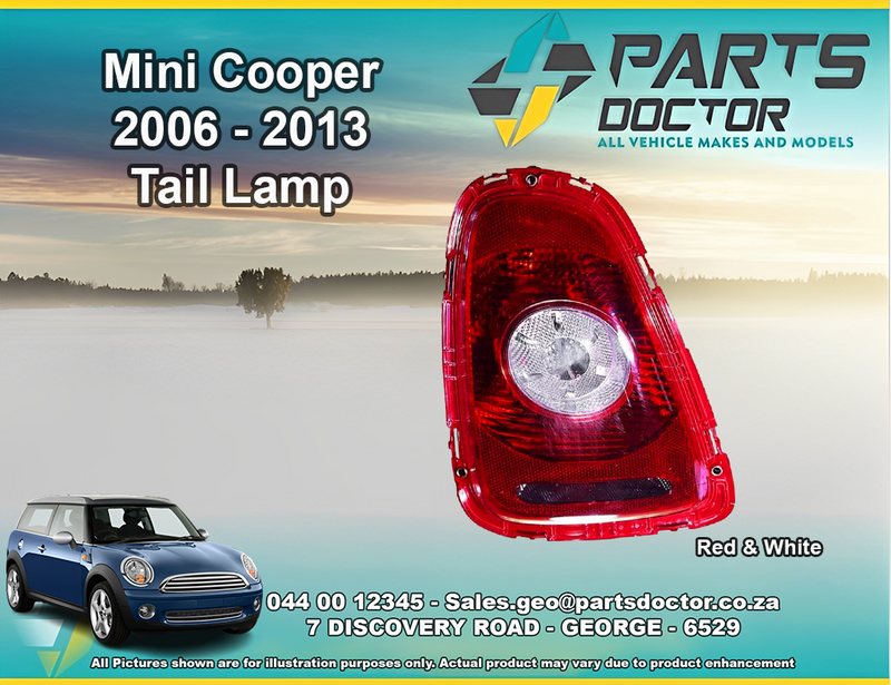 MINI COOPER 2006 - 2011 TAIL LAMP