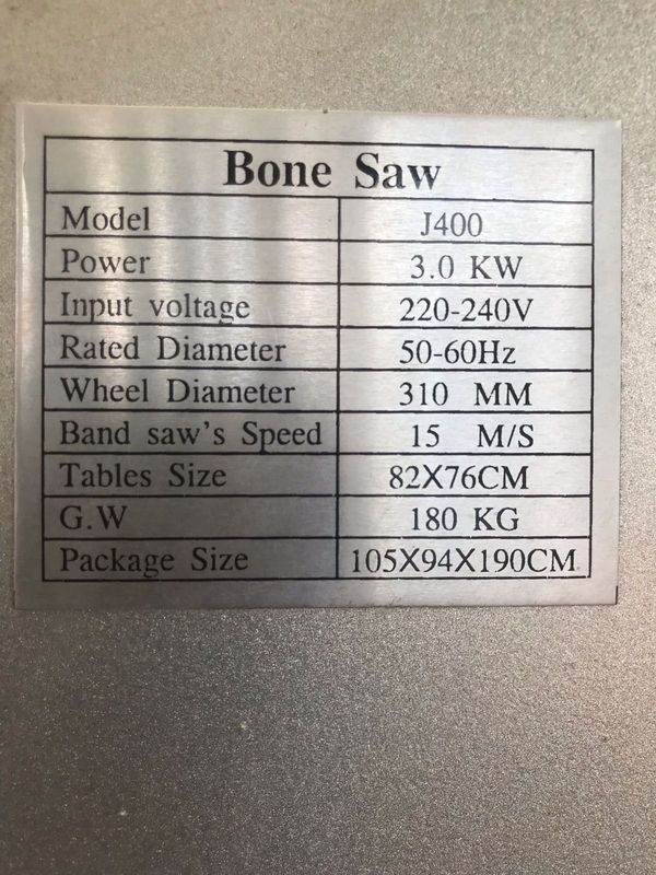 Bone Saw Machine