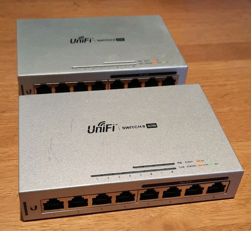 Unifi 8 Port Switches