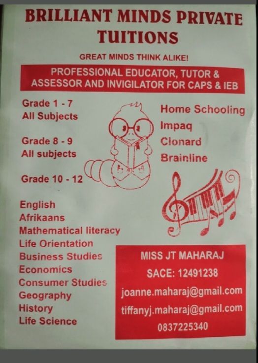 ONLINE &amp; PRIVATE TUITIONS