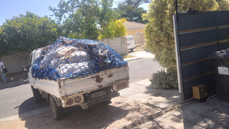 Removals garbage waste and cleaning backyard mix rubbish waste