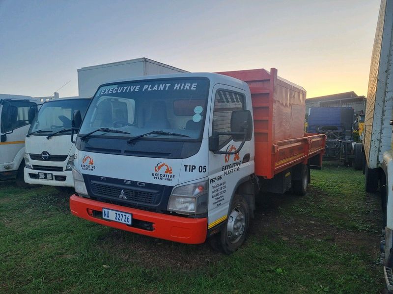2015 Mitsubishi Canter FE7-136 with Dropside Body