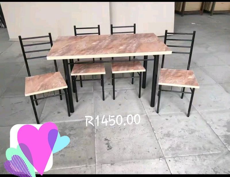 New Table with 4 chairs