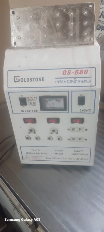 Goldstone GS-660 Invertor (12v DC to 230AC )