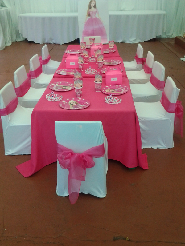 KIDDIES PARTY DECOR - TO HIRE -DRAPING TO HIRE - ALL AREAS - BEST PRICES - CLEAN ITEMS- FAST SERVICE