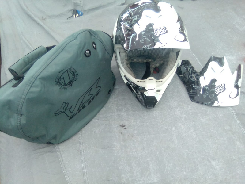 Helmet MX Motorcross Fox