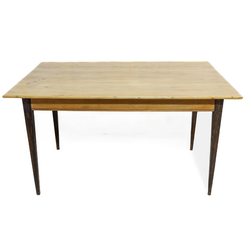 19thC Yellowwood &amp; Stinkwood 6-Seater Table