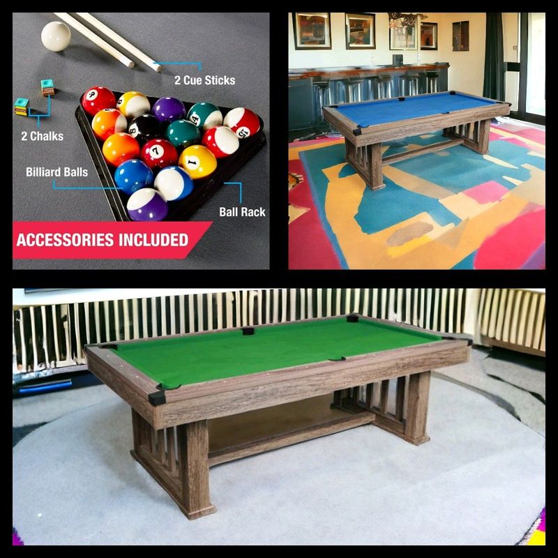 POOL TABLE [7FT] Perfect addition To All Homes, Game Rooms Perfect addition to all homes, game rooms