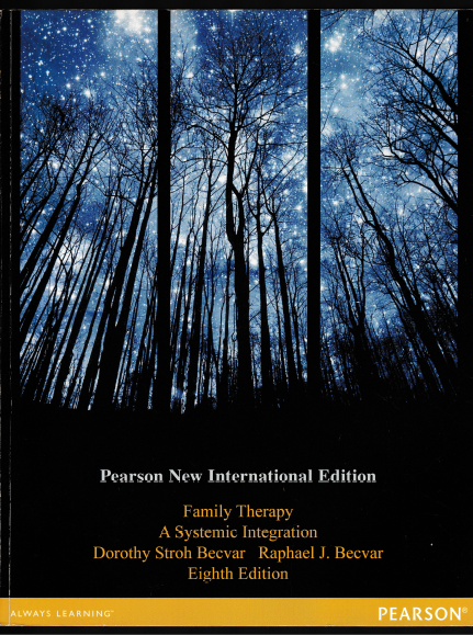 Family Therapy a systemic integration - 8th edition - Becvar &amp; Becvar