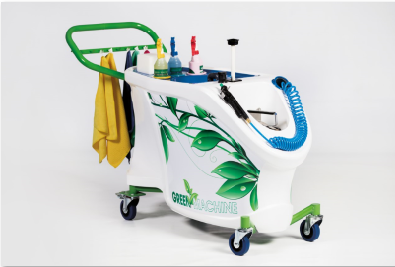Eco friendly waterless car wash machine