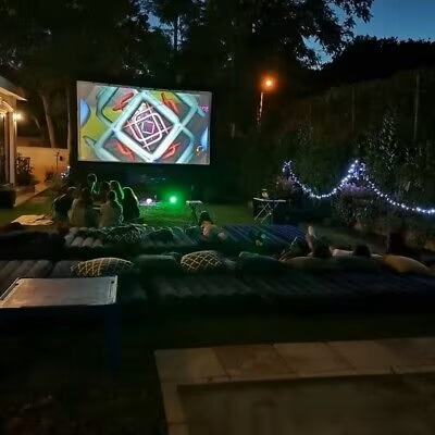 Popup Cinema - Next Level Indoor/Outdoor Cinema  - Budget for All!