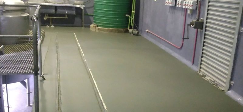 Polyurethane screed floor