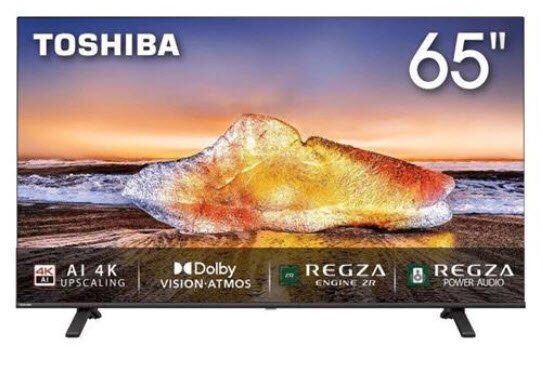 TV’s Dealer: TOSHIBA 65” SMART HDR EDGELESS 4K ULTRA HD LED BRAND NEW