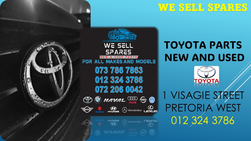 TOYOTA NEW AND USED REPLACMENT PARTS FOR SALE
